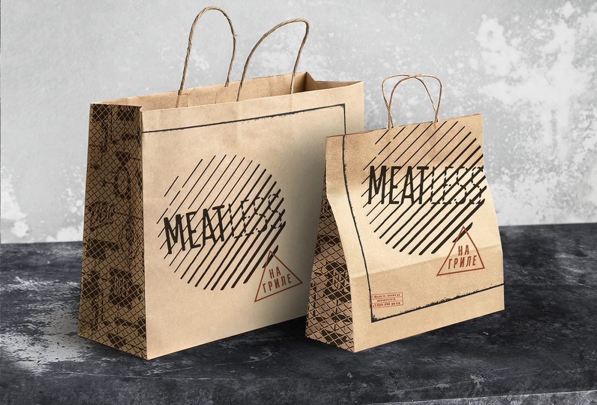  MEATLESS 手提袋設(shè)計