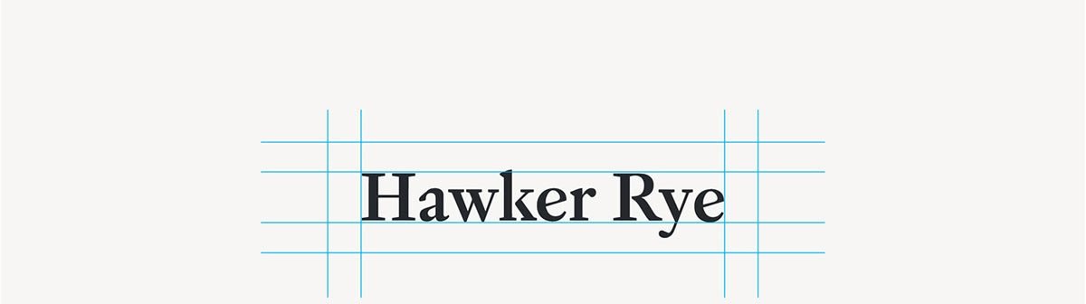 Hawker Rye服裝品牌形象  標(biāo)志設(shè)計