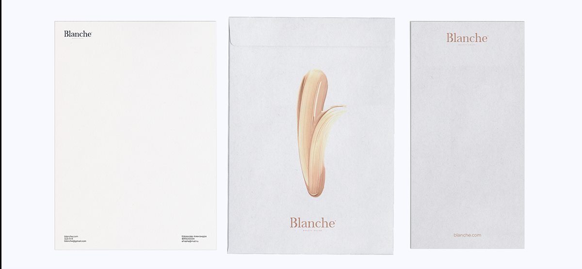BLANCHE女性時尚用品品牌設(shè)計  文件袋展示