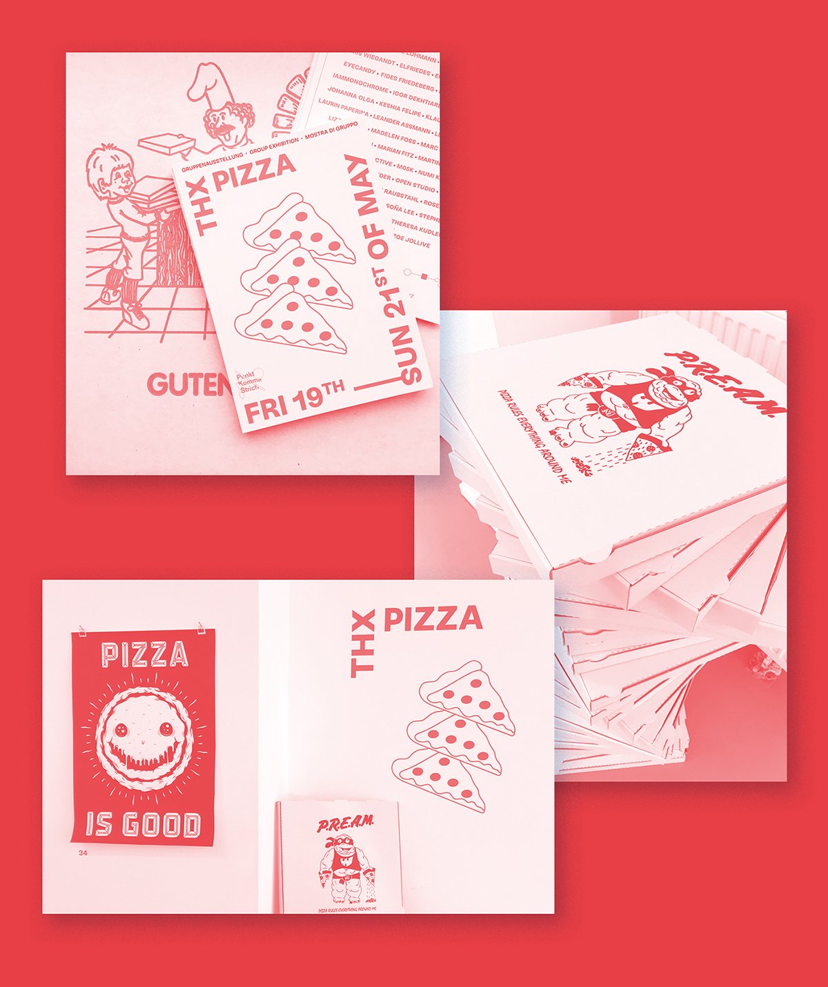 深圳VI設(shè)計(jì)  深圳VI策劃  THX PIZZA披薩VI設(shè)計(jì)形象  畫冊設(shè)計(jì)