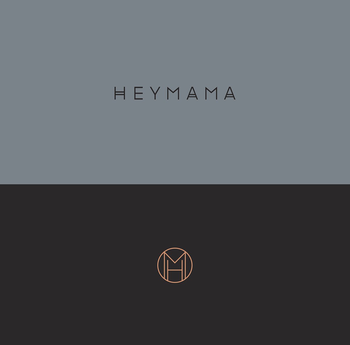 深圳VI設計  深圳VI策劃  HEYMAMA精品店VI設計形象  標志設計