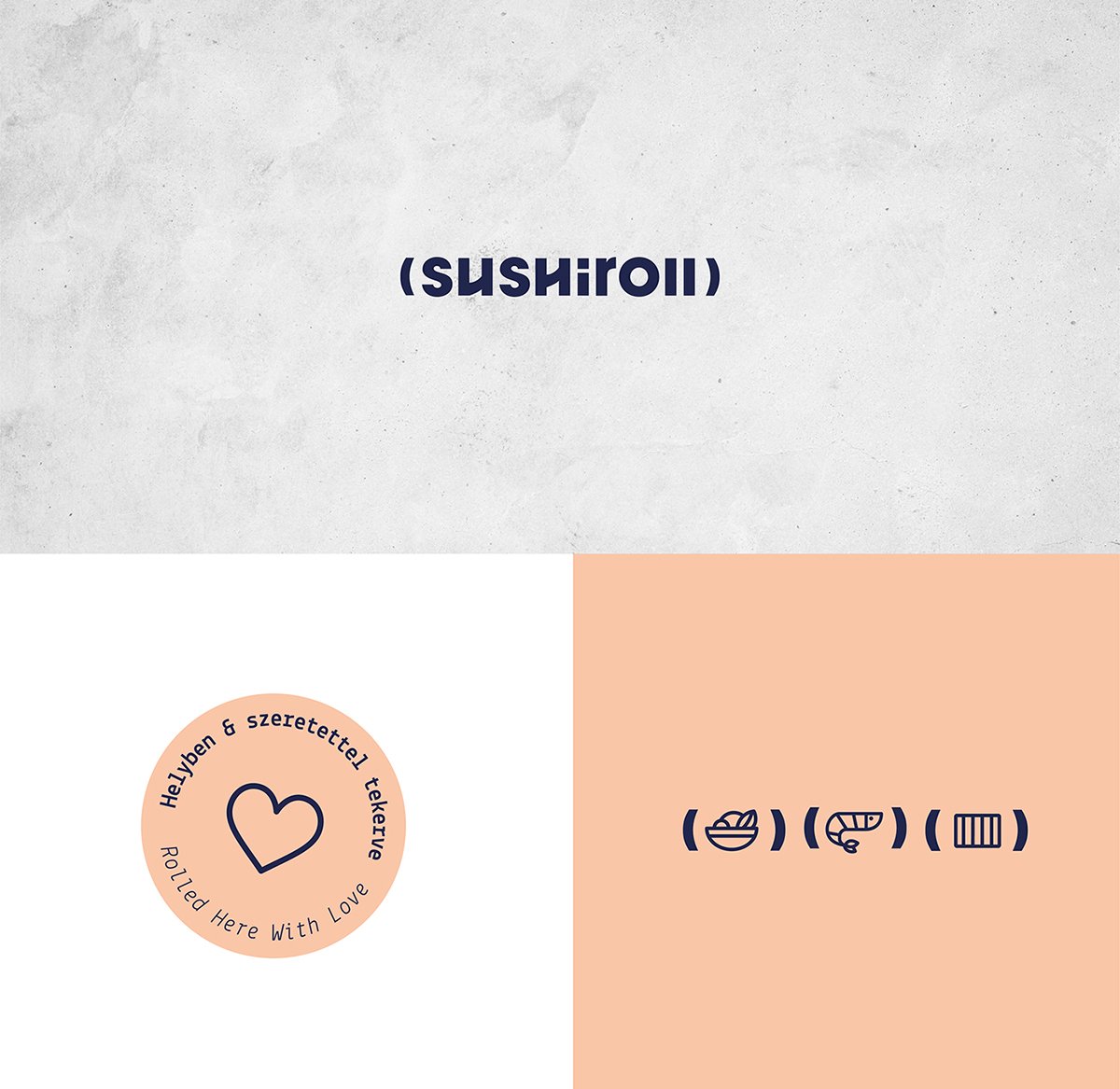 Sushiroll日式壽司（餐飲）品牌VI設(shè)計(jì)欣賞，深圳VI設(shè)計(jì)，深圳品牌視覺形象設(shè)計(jì)，名片設(shè)計(jì)，標(biāo)志設(shè)計(jì)，餐飲VI設(shè)計(jì)，日式壽司VI設(shè)計(jì)，深圳包裝設(shè)計(jì)，左右格局