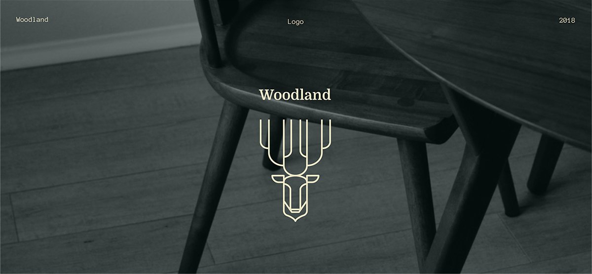 Woodland手工木制品品牌vi設(shè)計欣賞，手工木制品品牌，手工木制品品牌vi設(shè)計，家具品牌vi設(shè)計，家具品牌視覺形象識別設(shè)計，深圳vi設(shè)計，深圳品牌視覺形象識別設(shè)計，左右格局