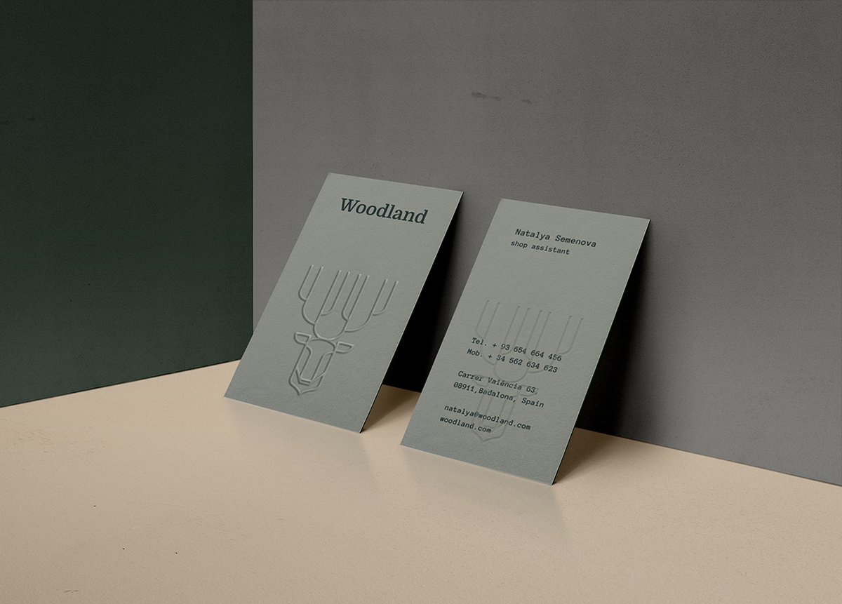 Woodland手工木制品品牌vi設(shè)計欣賞，手工木制品品牌，手工木制品品牌vi設(shè)計，家具品牌vi設(shè)計，家具品牌視覺形象識別設(shè)計，深圳vi設(shè)計，深圳品牌視覺形象識別設(shè)計，左右格局