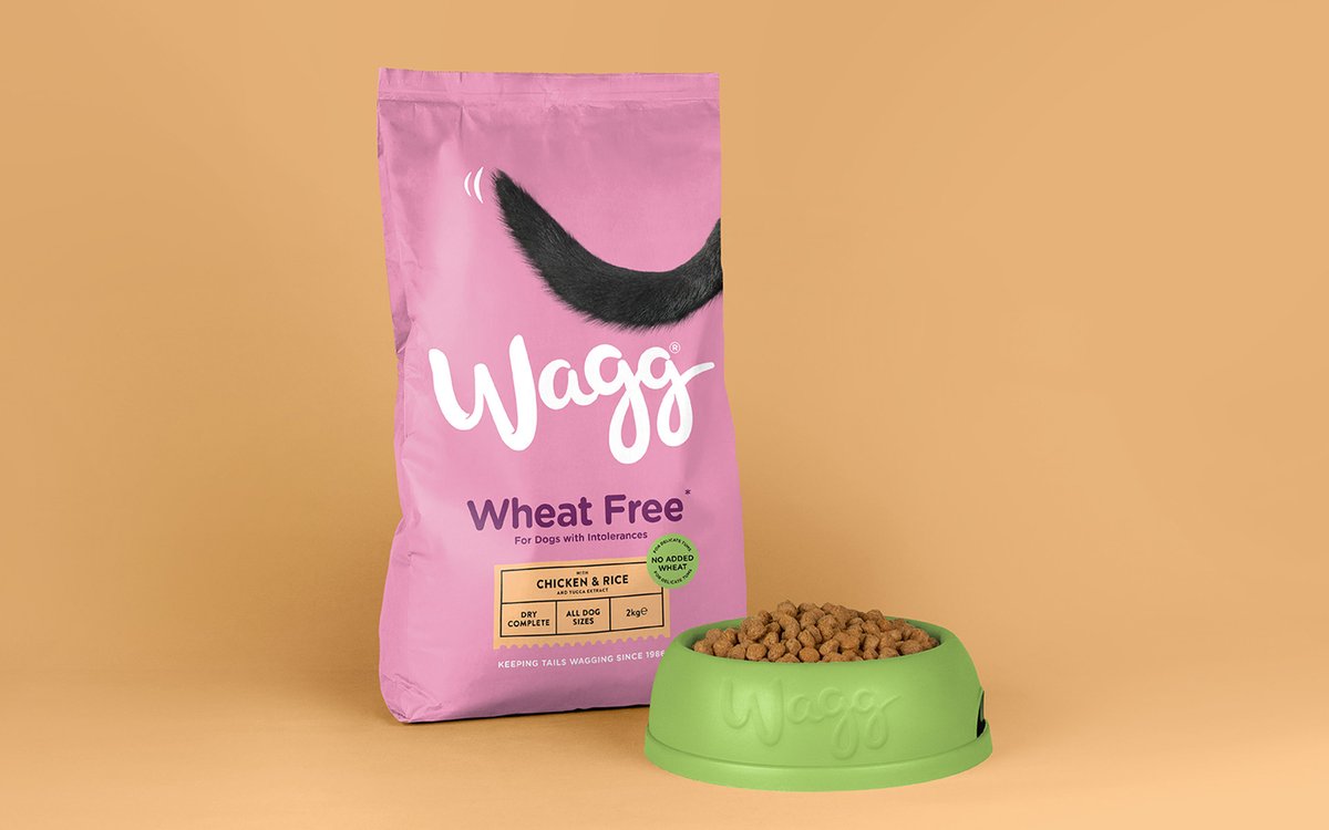 寵物食品 Wagg 品牌標識vi設計及品牌重塑，vi設計，食品vi設計，品牌形象設計，食品品牌vi設計，標識設計，品牌vi設計，品牌策劃，深圳vi設計，左右格局