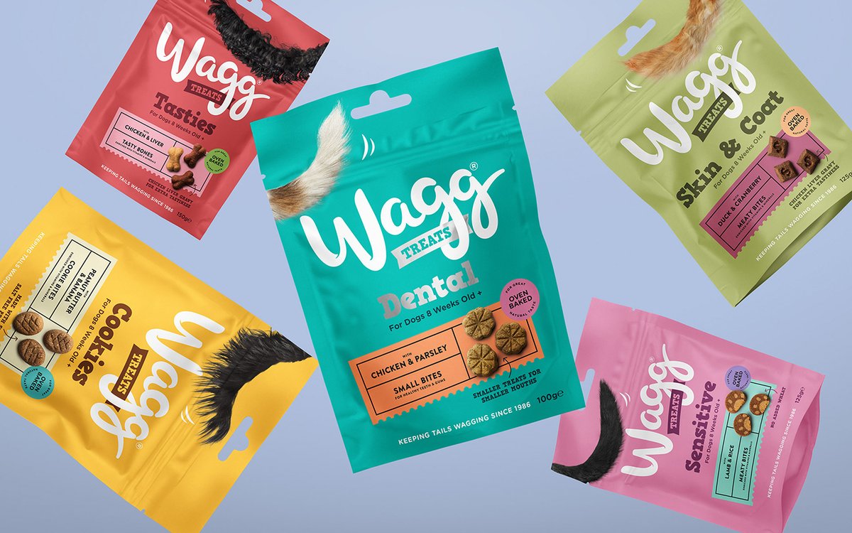 寵物食品 Wagg 品牌標識vi設計及品牌重塑，vi設計，食品vi設計，品牌形象設計，食品品牌vi設計，標識設計，品牌vi設計，品牌策劃，深圳vi設計，左右格局