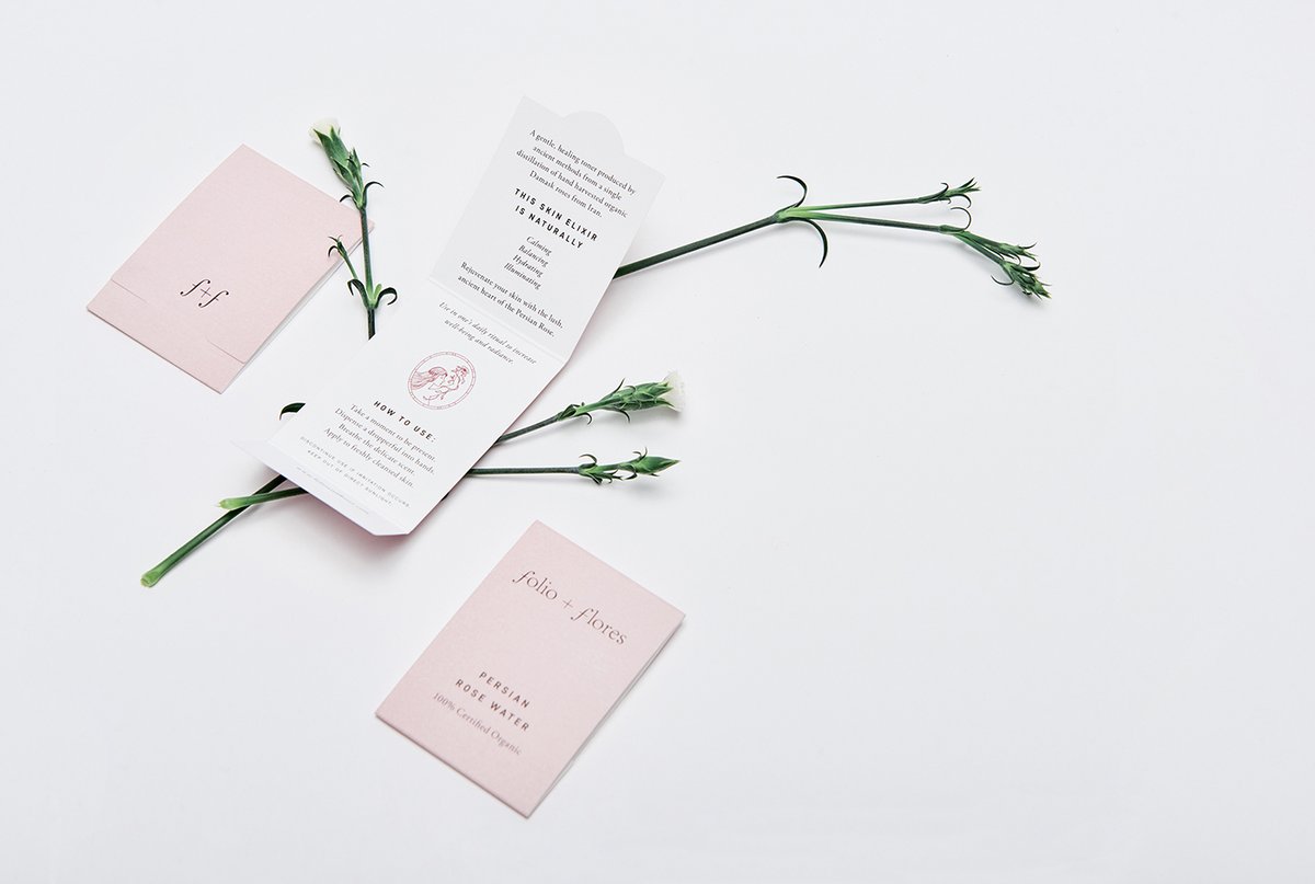 護膚品 Folio + Flores 品牌vi設計—標識設計的戰略性意義，vi設計，標識設計，化妝品品牌vi設計，企業vi設計，品牌vi設計，化妝品vi設計，vi品牌策劃，深圳vi設計，左右格局