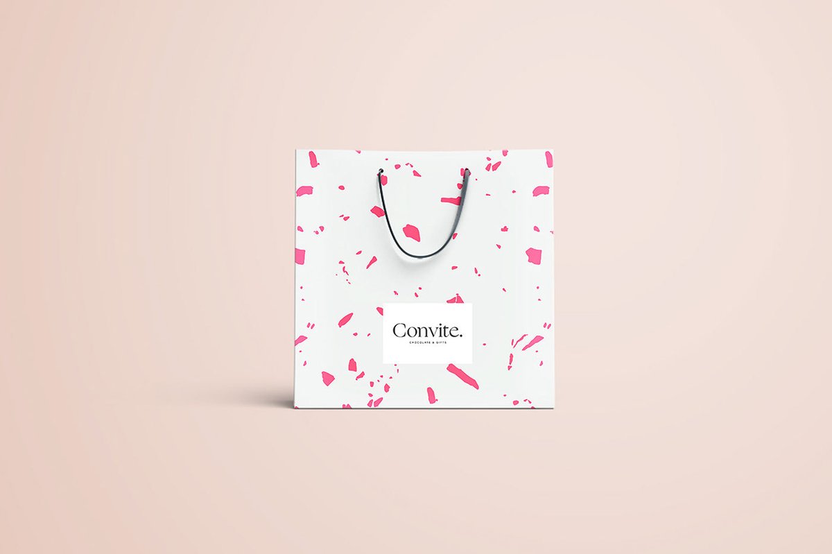 精美禮品店Convite品牌VI設計——包裝設計的新身份，vi設計，品牌vi設計，精品店vi設計，包裝設計，品牌vi識別，深圳品牌策劃，深圳vi設計，左右格局