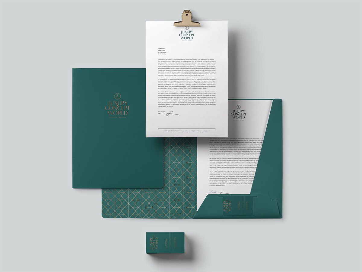 LCW豪華禮賓和精品店vi設計——燙金logo的視覺識別案例，品牌vi設計，精品店vi設計，vi視覺識別，深圳品牌策劃，深圳vi設計，左右格局