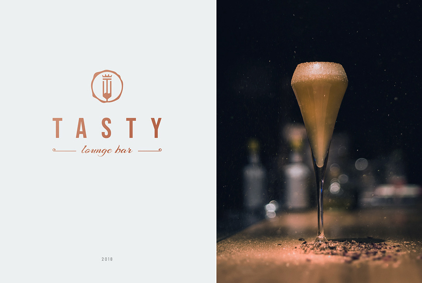 現代 Tasty 餐廳和酒廊（餐飲）品牌VI設計，餐飲品牌vi設計，空間設計，品牌策劃，深圳vi設計，左右格局