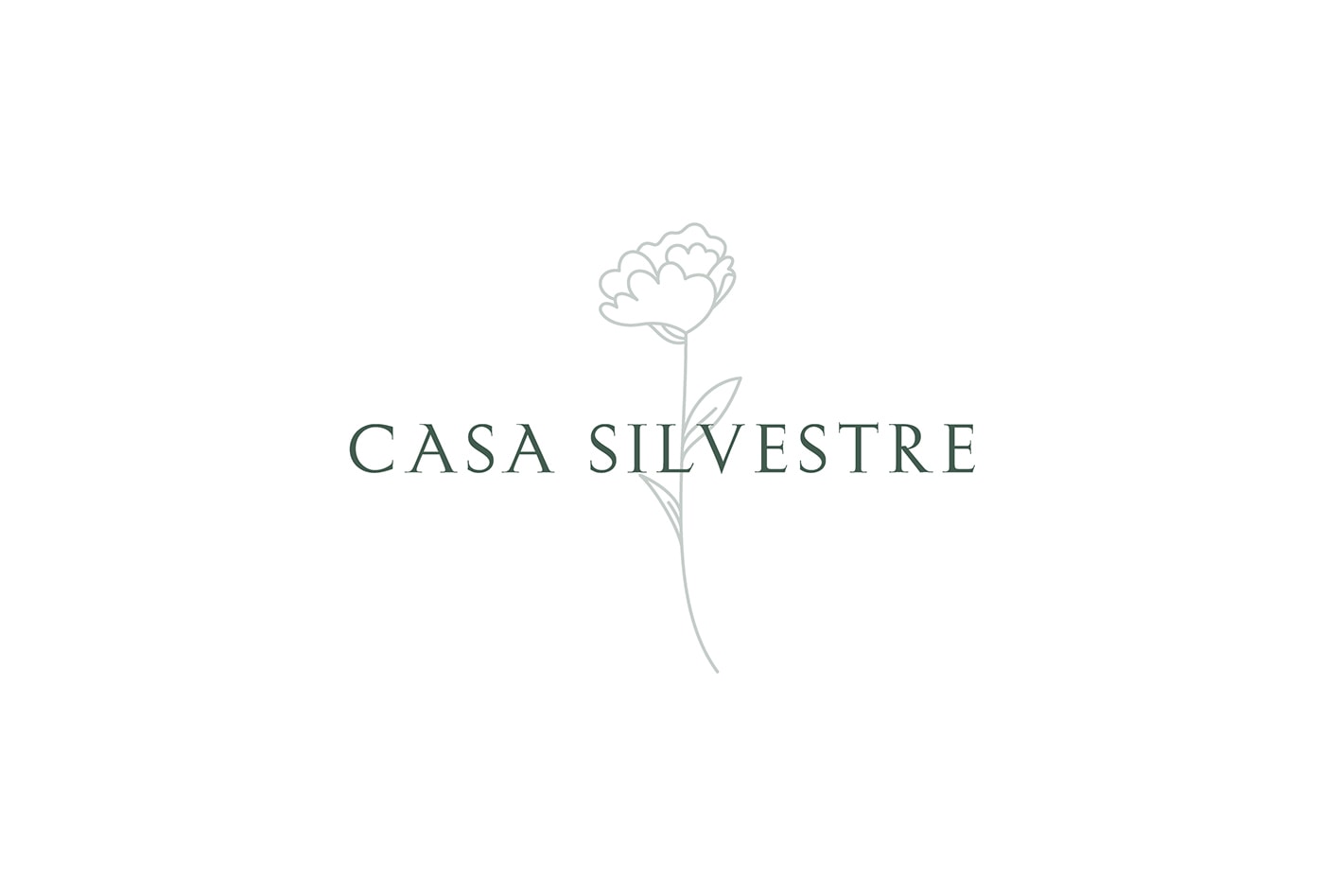 Casa Silvestre浪漫花店品牌logo設(shè)計(jì)與VI視覺設(shè)計(jì)，酒店VI設(shè)計(jì)，品牌視覺設(shè)計(jì)，企業(yè)VI設(shè)計(jì)，深圳VI設(shè)計(jì)，左右格局