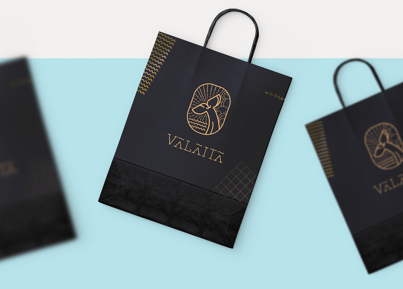 Valaita精致葡萄酒品牌VI設計——插圖包裝設計欣賞，餐飲VI設計，高端VI設計，葡萄酒包裝設計，深圳VI設計，左右格局