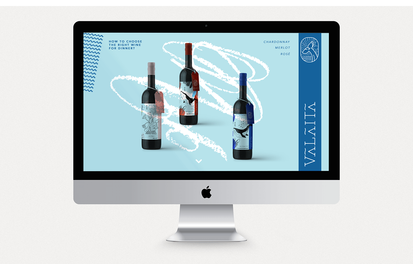 Valaita精致葡萄酒品牌VI設計——插圖包裝設計欣賞，餐飲VI設計，高端VI設計，葡萄酒包裝設計，深圳VI設計，左右格局