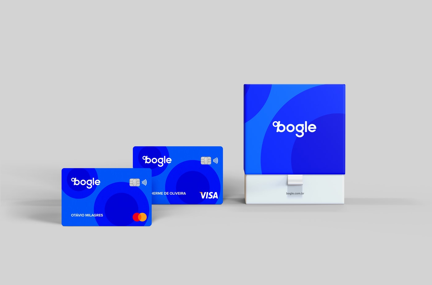 Bogle 巴西金融科技企業VI設計和品牌視覺設計，金融品牌設計，科技企業VI設計，深圳VI設計，左右格局