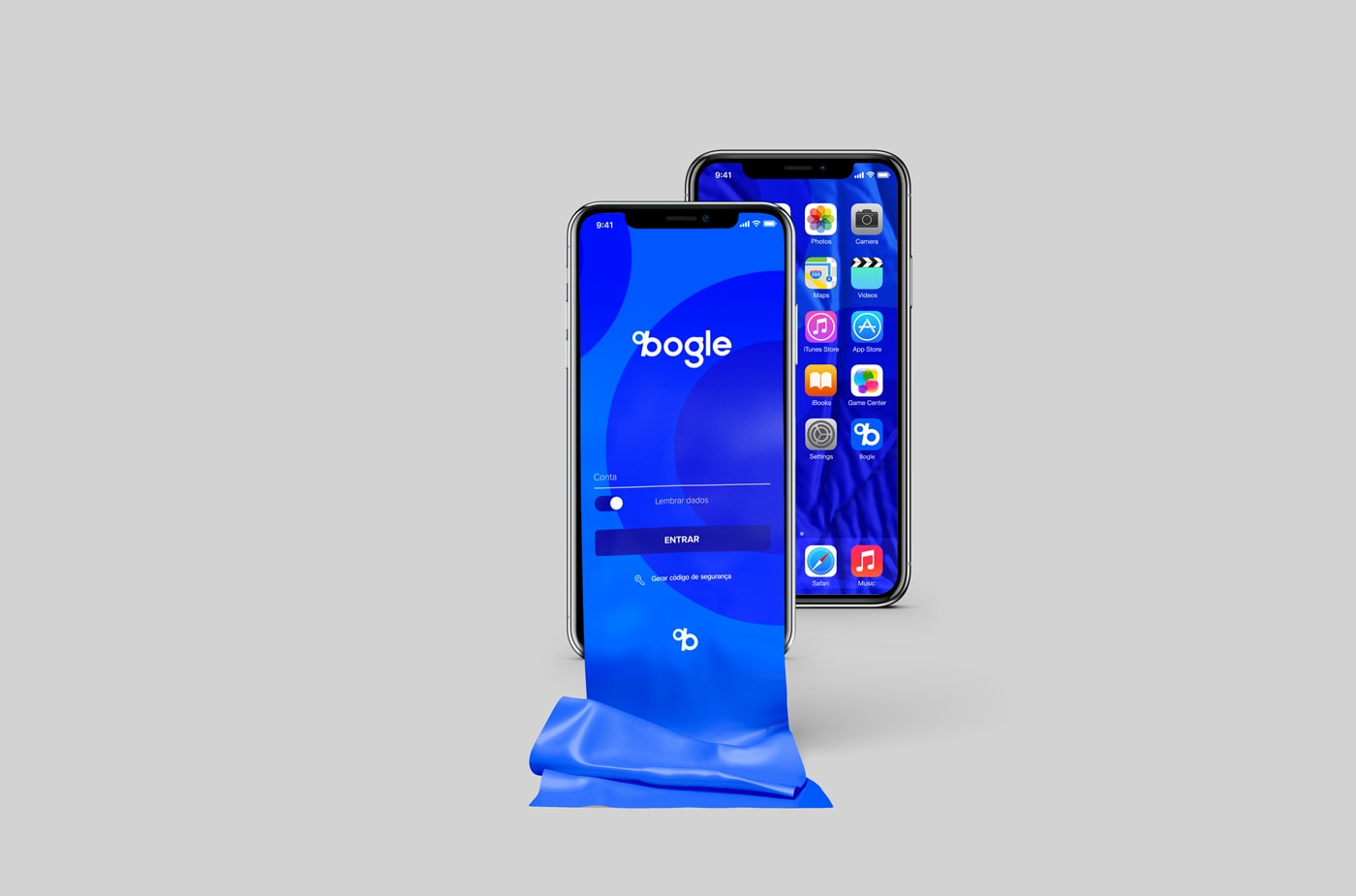 Bogle 巴西金融科技企業VI設計和品牌視覺設計，金融品牌設計，科技企業VI設計，深圳VI設計，左右格局