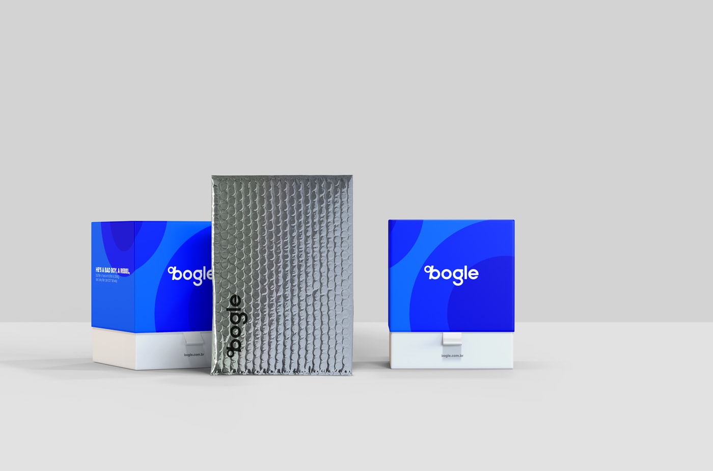 Bogle 巴西金融科技企業VI設計和品牌視覺設計，金融品牌設計，科技企業VI設計，深圳VI設計，左右格局