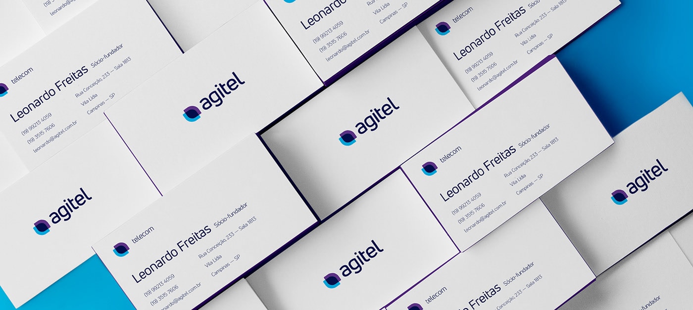 Agitel 通訊IP科技公司品牌VI設(shè)計和品牌logo設(shè)計，科技企業(yè)VI設(shè)計，品牌形象設(shè)計，深圳VI設(shè)計，左右格局