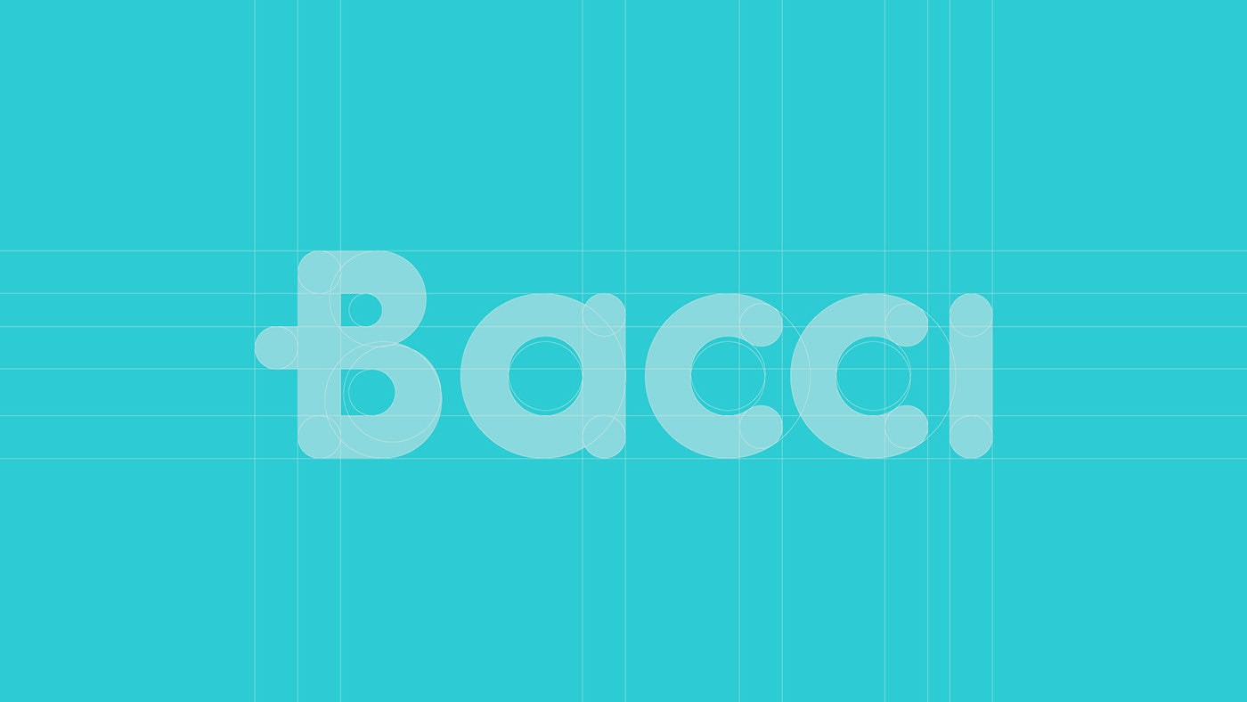 Bacci 現(xiàn)代醫(yī)療牙科診所品牌VI設(shè)計和標識設(shè)計，醫(yī)療品牌VI設(shè)計，品牌標識設(shè)計，深圳VI設(shè)計，左右格局