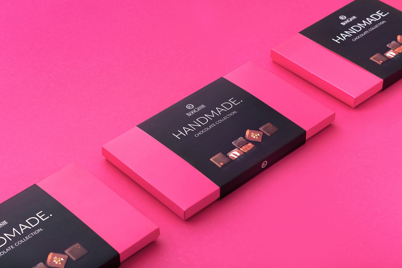 國外知名 BONGENIE 優質手工巧克力品牌VI設計——高級包裝的品牌戰略，食品VI設計，快消品VI設計，包裝設計，深圳VI設計，左右格局